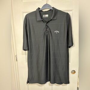 Callaway men’s XL black golf polo